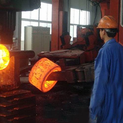 Manufacturing of Forged Cap in Factory