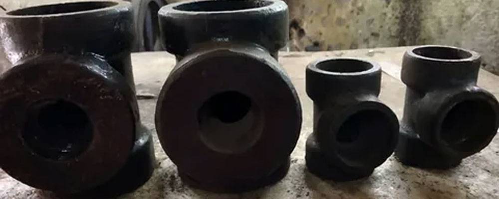 Carbon Steel Socket weld Unequal Tee